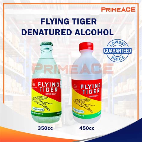 Denatured Alcohol Flying Tiger Denatured Alcohol .